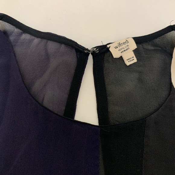 Aritzia Wilfred Sleeveless 100% Silk Top - Picture 2 of 3